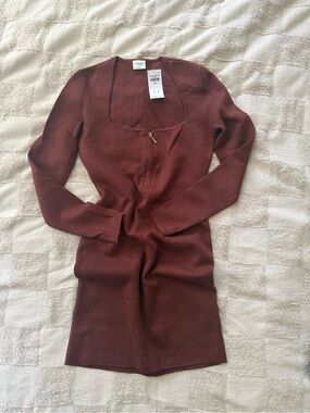 Bodycon sweater dress